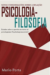 Livro Novas Considerações Sobre A Relação Psicologia-Filo...