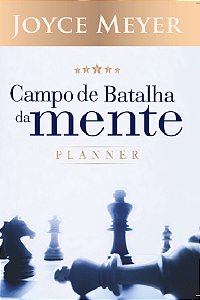 Livro Planner Campo De Batalha Da Mente