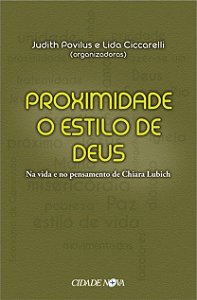 Livro Proximidade O Estilo De Deus - Na Vida E No Pensame...
