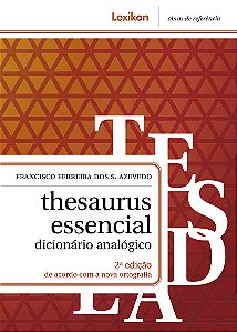 Livro Thesaurus Essencial - Dicionário Analógico
