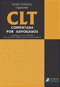 Livro Clt Comentada Por Advogados - 01Ed/22