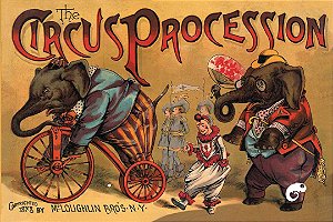 Livro A procissão do circo