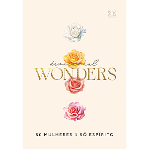Livro Devocional Wonders | 50 Mulheres 1 Só Espírito
