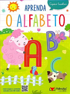 Livro Apoio Escolar - Aprenda O Alfabeto