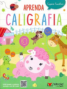 Livro Apoio Escolar - Aprenda Caligrafia