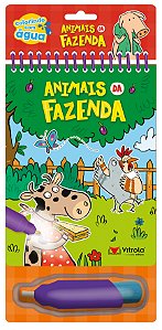 Livro Aquabook - Animais da fazenda