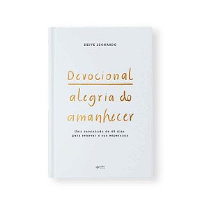 Livro Devocional Alegria do Amanhecer
