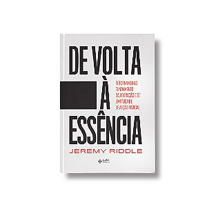 Livro De Volta À Essência