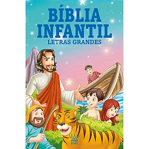 Livro Bíblia infantil - Letras grandes