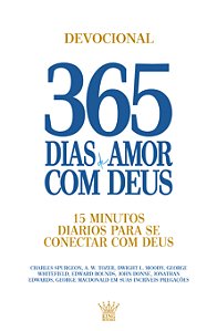 Livro 365 dias de amor com Deus - Devocional