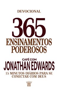 Livro Café com Jonathan Edwards