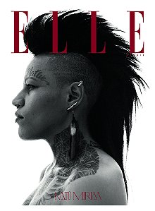 Livro ELLE Brasil: Capa versão Katú Mirim