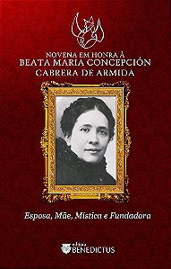Livro Novena Em Honra À Beata Maria Concepción Cabrera De Armid...