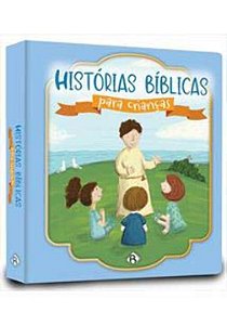 Livro Histórias bíblicas para crianças - (Capa menino alm...