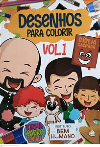 Livro Desenhos Para Colorir - Vol.1