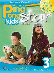 Livro Ping Pong Kids Star Ed. Student's Book W/Multi-Rom/Web Co...