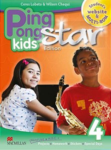 Livro Ping Pong Kids Star Ed. Student's Book W/Multi-Rom/Web Co...