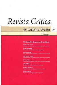 Livro Revista crítica de ciências sociais: março 2009 (Vo...