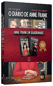 Livro Kit Anne Frank em quadrinhos