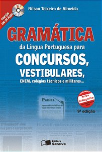 Livro Gramática da língua portuguesa para concursos, vest...