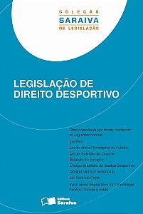 Livro Legislação de direito desportivo
