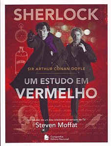 Livro Sherlock - Um estudo em vermelho