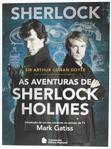 Livro Sherlock - As aventuras de Sherlock Holmes