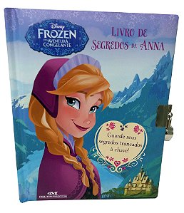 Livro Disney - Livro De Segredos Da Anna