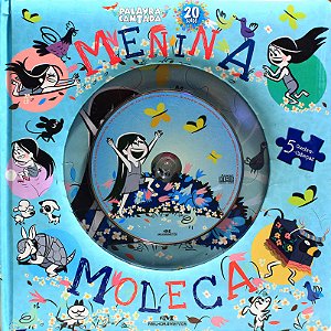 Livro Menina moleca: livro quebra-cabeça com cd