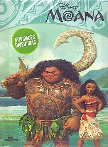 Livro Atividades Divertidas - Moana