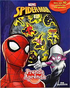 Livro Spider Man – Prenda E Aprenda