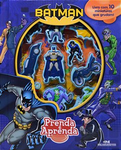 Livro Batman– Prenda E Aprenda - Livro Com 10 Miniaturas ...