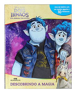 Livro Descobrindo a magia dois irmãos: uma jornada fantás...