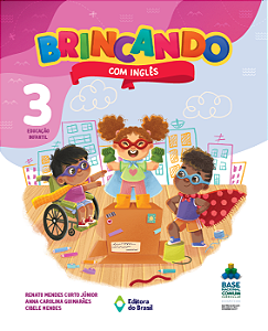 Livro Brincando Com Inglês - 3º Ano Educação Infantil - 05Ed/24