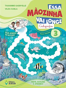 Livro Essa Mãozinha Vai Longe: Caligrafia