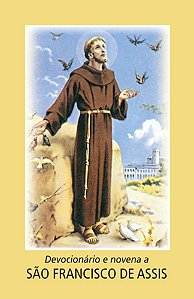 Livro Devocionário E Novena A São Francisco De Assis