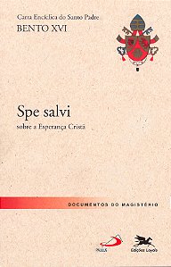 Livro Carta encíclica do Santo Padre Bento XVI - Spe salv...