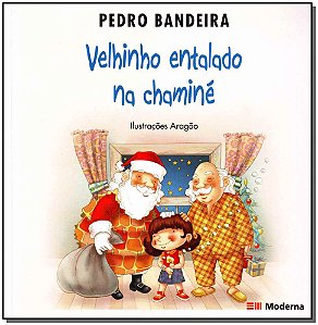 Livro Velhinho Entalado Na Chaminé