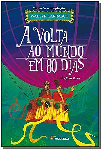Livro A Volta Ao Mundo Em 80 Dias - Moderna