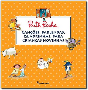 Livro Canções, Parlendas, Quadrinhas Para Crianças Novinh...