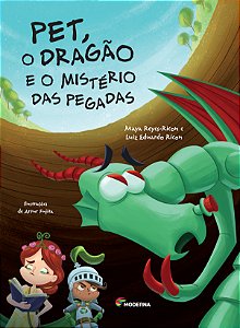 Livro Pet, O Dragao E O Misterio Das Pegadas