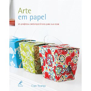 Livro Arte em papel: 25 projetos contemporâneos para sua casa