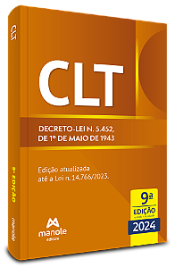 Livro CLT: decreto-lei n. 5.452, de 1º de maio de 1943