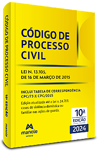Livro Código de Processo Civil: Lei n. 13.105, de 16 de m...