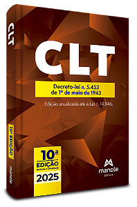 Livro CLT: decreto-lei n. 5.452, de 1º de maio de 1943