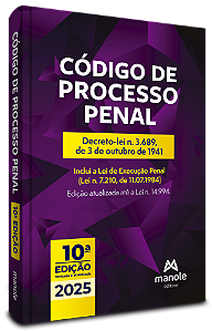 Livro Código De Processo Penal - Decreto-Lei N. 3.689, De...