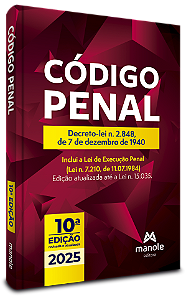 Livro Código Penal - Decreto-Lei N. 2.848, De 7 De Dezemb...