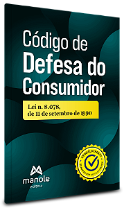Livro Código de defesa do consumidor: Lei n. 8.078, de 11 de se...