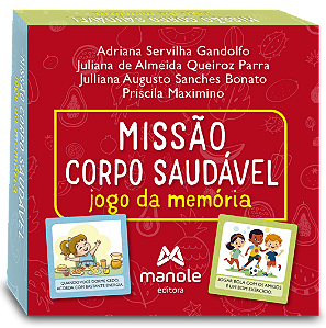 Livro Missão corpo saudável: Jogo da memória