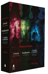 Livro Box mestres do terror: "frankenstein", "drácula" e ...